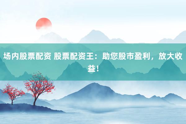 場內股票配資 股票配資王：助您股市盈利，放大收益！